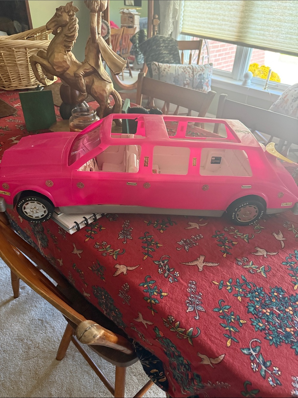 1990s vintage Barbie limo